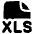 File Xls Icon from Plump Solid Set