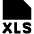 File Xls Icon from Sharp Solid Set
