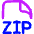 File Zip Icon from Flex Neon Set