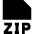 File Zip Icon from Sharp Solid Set