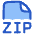 File Zip Icon from Plump Duo Set