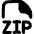 File Zip Icon from Flex Remix Set