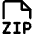 File Zip Icon from Core Line Set