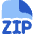 File Zip Icon from Flex Flat Set