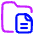 Files And Folders Icon from Plump Neon Set