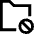 Folder Block Icon from Sharp Line Set