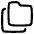 Folder Document Copy Duplicate Icon from Plump Line Set