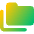 Folder Document Copy Duplicate Icon from Core Gradient Set