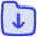 Folder Document Download Icon from Flex Duo Set
