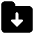 Folder Document Download Icon from Core Solid Set