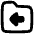 Folder Document Move File Back Icon from Plump Remix Set