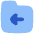 Folder Document Move File Back Icon from Flex Flat Set