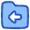 Folder Document Move File Back Icon from Plump Duo Set