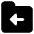 Folder Document Move File Back Icon from Core Solid Set