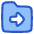 Folder Document Move File Next Icon from Plump Duo Set