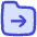 Folder Document Move File Next Icon from Flex Duo Set