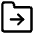 Folder Document Move File Next Icon from Core Line Set