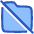 Folder Document Off Icon from Plump Duo Set