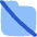 Folder Document Off Icon from Flex Flat Set