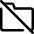 Folder Document Off Icon from Core Line Set