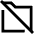 Folder Document Off Icon from Sharp Line Set