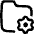Folder Document Settings Gear Icon from Flex Line Set