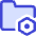 Folder Document Settings Nut Icon from Core Duo Set