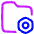 Folder Document Settings Nut Icon from Plump Neon Set