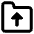 Folder Document Upload Icon from Core Remix Set