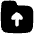 Folder Document Upload Icon from Flex Solid Set
