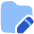 Folder Edit Icon from Plump Flat Set