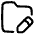 Folder Edit Icon from Plump Line Set