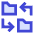 Folder Exchange Icon from Sharp Duo Set