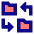 Folder Exchange Icon from Sharp Pop Set