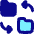 Folder Exchange Icon from Flex Pop Set