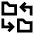 Folder Exchange Icon from Sharp Line Set