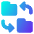 Folder Exchange Icon from Core Gradient Set