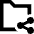 Folder Share Icon from Sharp Remix Set