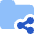 Folder Share Icon from Core Flat Set