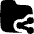 Folder Share Icon from Flex Solid Set