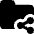 Folder Share Icon from Core Solid Set