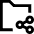 Folder Share Icon from Sharp Line Set