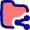 Folder Share Icon from Flex Pop Set