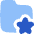 Folder Star Favorite Icon from Flex Flat Set