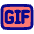Gif Format Icon from Plump Pop Set
