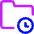 History Backup Folder Icon from Core Neon Set