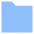 Mac Folder Icon from Sharp Flat Set