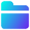 Mac Folder Icon from Core Gradient Set