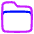 Mac Folder Icon from Plump Neon Set