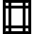 Margins Icon from Sharp Line Set